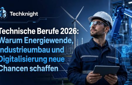 Technische Berufe 2026: Warum Energiewende, Industrieumbau und Digitalisierung neue Chancen schaffen